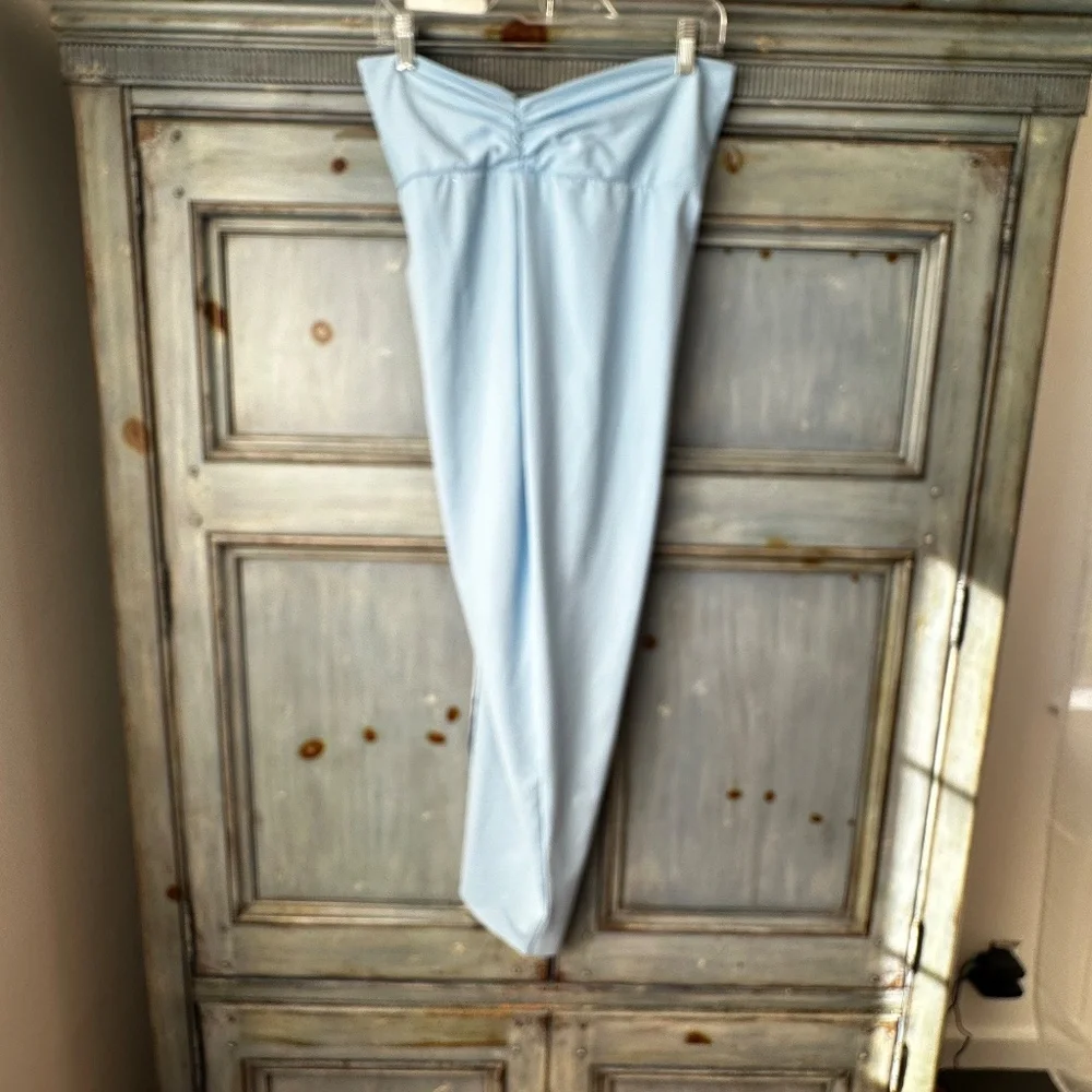SKIMS Signature Swim Sarong Skirt | Iris Blue